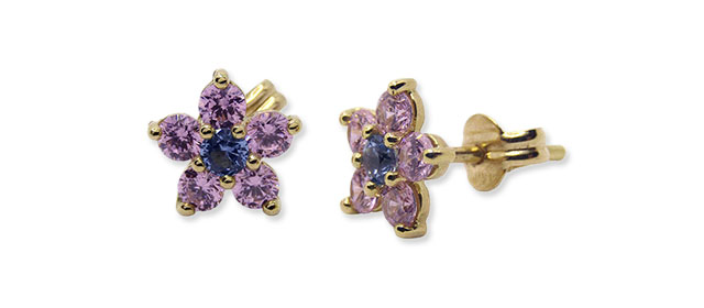 Pendientes Orla Basic Dalia Rosa 